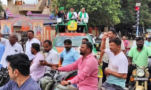 ಬಿಜೆಪಿ ರೈತ ಮೋರ್ಚಾದಿಂದ ದಾವಣಗೆರೆ ಬಂದ್‌:ಪ್ರತಿಭಟನೆ ವೇಳೆ ಕಾಂಗ್ರೆಸ್‌ - ಬಿಜೆಪಿ ಗಲಾಟೆ.!! ನಡೆದಿದ್ದೇನು.