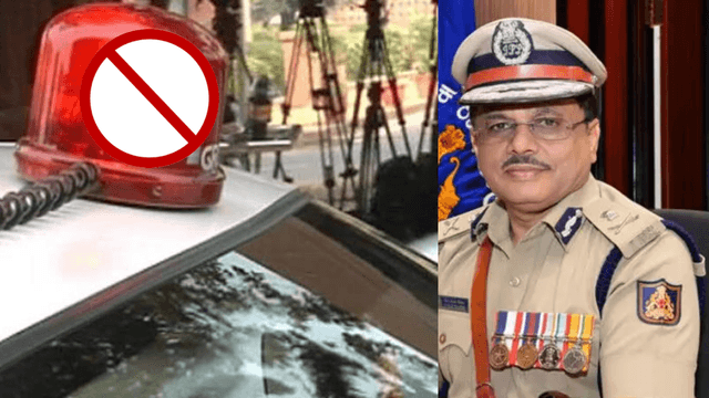 VIP Movement: Karnataka DGP M.A. Saleem Bans Sirens to Curb Noise Pollution and Enhance Safety