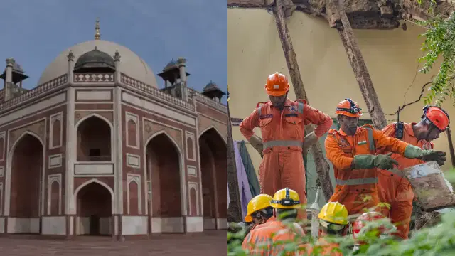 ದೆಹಲಿಯ ಹುಮಾಯೂನ್‌ನಲ್ಲಿ ಭಾರಿ ಅವಘಡ. ದರ್ಗಾ ಕಟ್ಟಡದ ಗೋಡೆ ಕುಸಿದು 6 ಮಂದಿ ಬಲಿ!