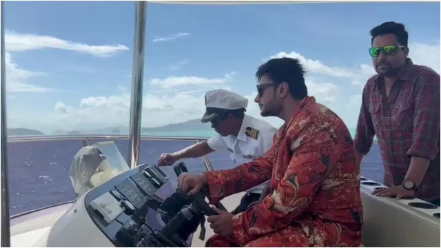 Darshan Cruises a Yacht in Thailand During "Devil" Shoot – Fans Go Crazy..!