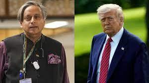 Trump's Statement is Wrong, India's Economy is Not Dead'.. Shashi Tharoor Hits Back..!