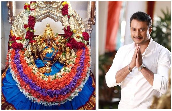 ಆಷಾಢದ ಶುಭ ಮುಹೂರ್ತದಲ್ಲಿ ಚಾಮುಂಡೇಶ್ವರಿ ದೇವಿಯ ದರ್ಶನ ಪಡೆದ ದರ್ಶನ್..!