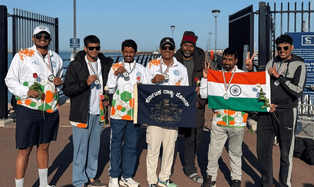 ಇಂಗ್ಲಿಷ್ ಕಾಲುವೆಯ 48.3 ಕಿ.ಮೀ ಈಜಿ ಸಾಧನೆ: ಇನ್ಸ್​ಪೆಕ್ಟರ್  ಮುರುಗೇಶ ಚನ್ನಣ್ಣವರ್ ತಂಡದಿಂದ ಮತ್ತೊಂದು ಮೈಲಿಗಲ್ಲು