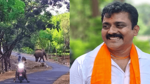 MLC Kishore Kumar Puttur Urges Immediate Action to Curb Wild Elephant Menace.!