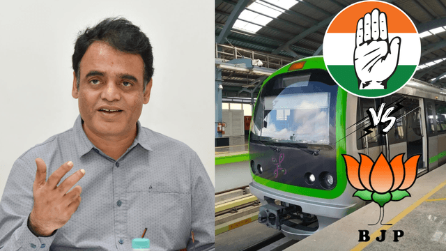 Bengaluru Metro Tussle: Fierce War of Words Between Congress and BJP
