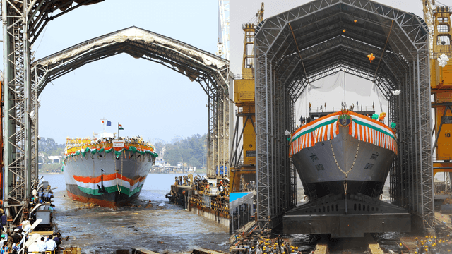 Two Warships Ready to Join Navy in Visakhapatnam!