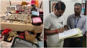 In connection with allegations of disproportionate assets, the Lokayukta conducted raids on the residences of three government officials in Bengaluru.