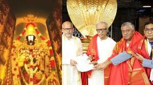 YVSS Bhaskar Rao’s Final Wish Fulfilled: ₹3.66 Crore Worth of Assets Donated to TTD!
