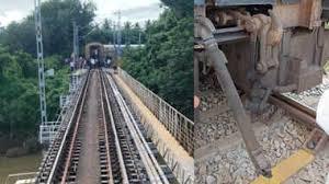 ತುಂಗಾ ಸೇತುವೆಯಲ್ಲಿ ರೈಲು ಬೋಗಿಗಳ ಬೇರ್ಪಡಿಕೆ: ದೊಡ್ಡ ದುರಂತ ತಪ್ಪಿದ ಘಟನೆ..!