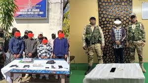 Manipur: Five Militants Arrested for Illegal Activities..!