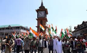 Tiranga Yatra in Tral: A Symbol of Peace and Patriotism..!
