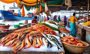  India Seeks New Markets for Seafood Exports Amid U.S. Tariff Challenges..!